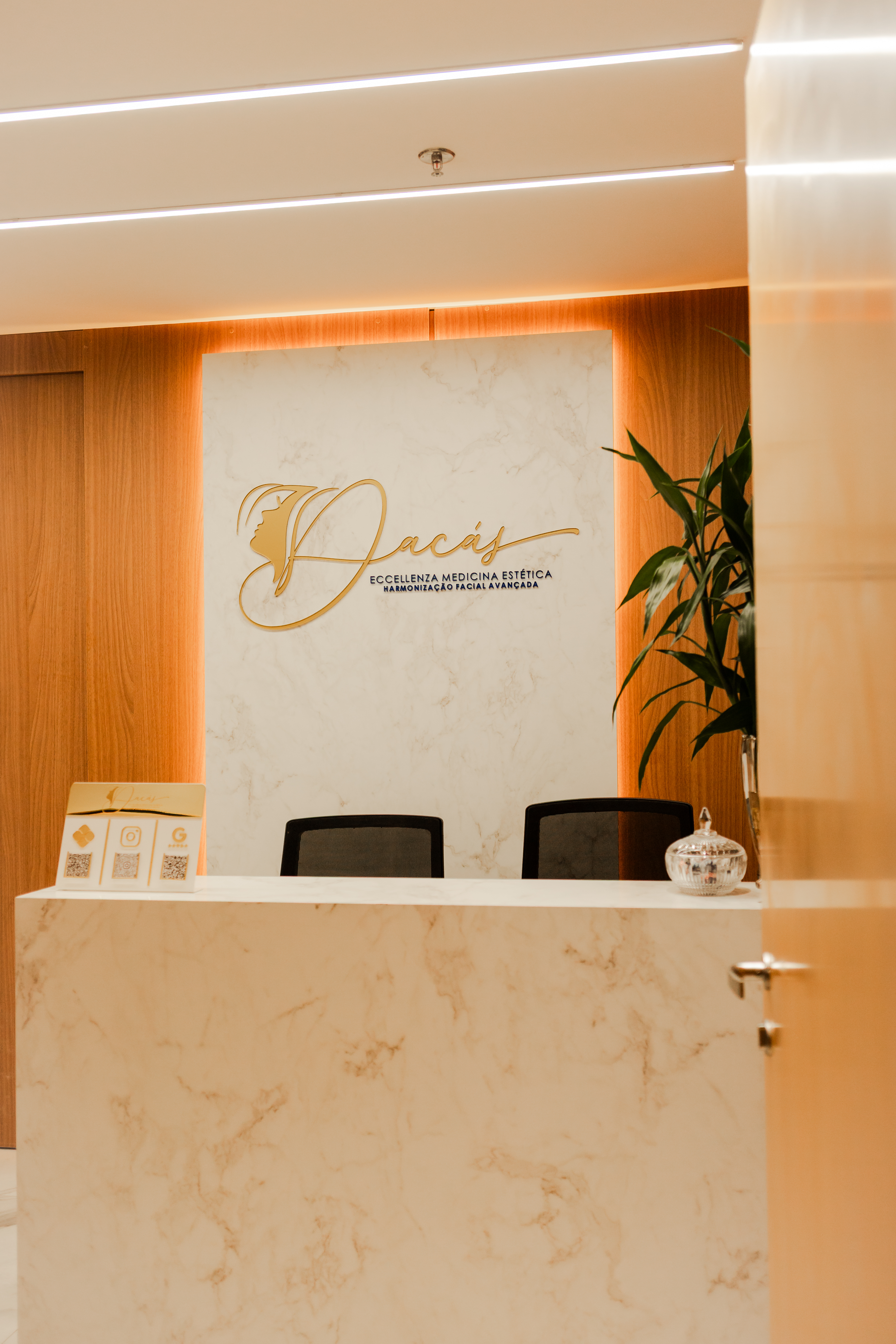Recepção principal do Instituto Dacas Eccellenza